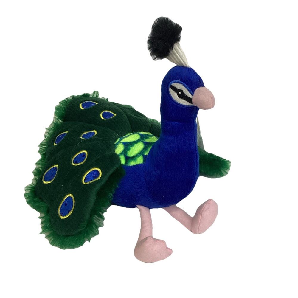 Fiesta Peacock 12" Plush Stuffed Animal Toy - 2018 - NWT